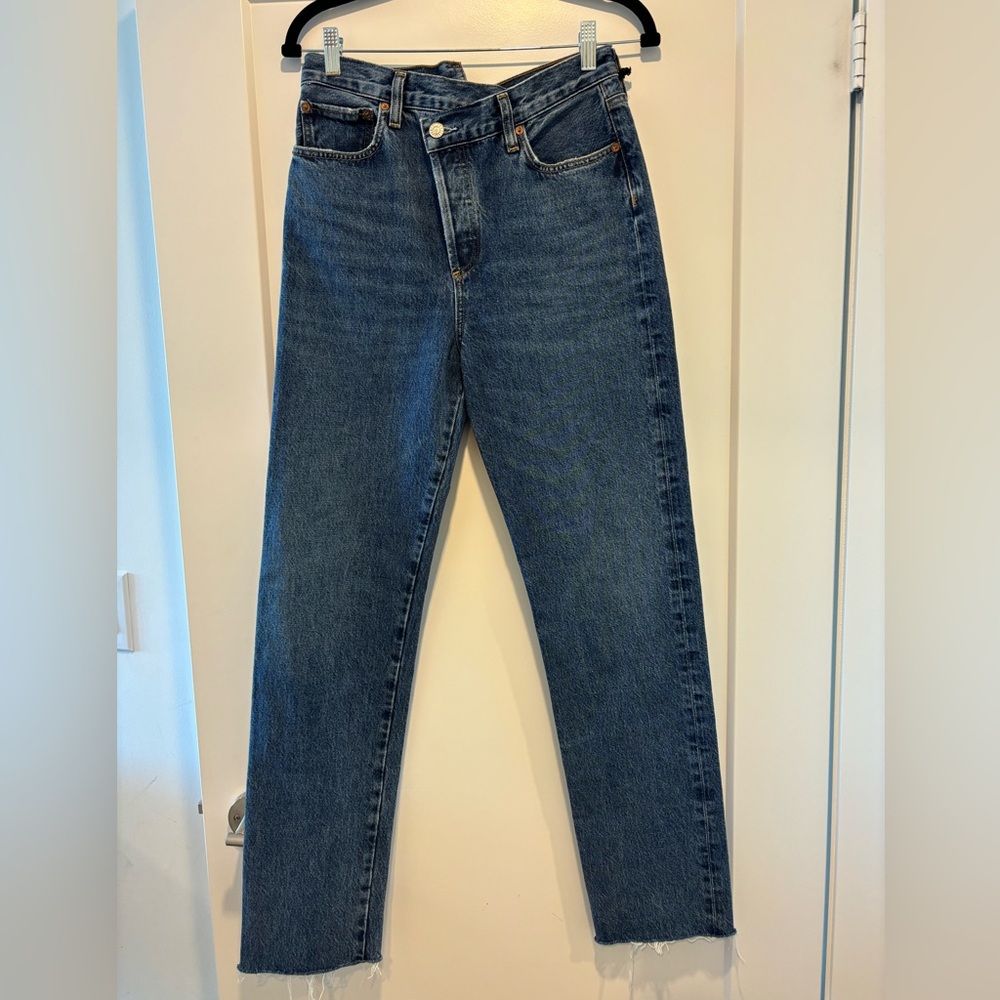 Brand new Agolde Criss Cross Straight leg jeans